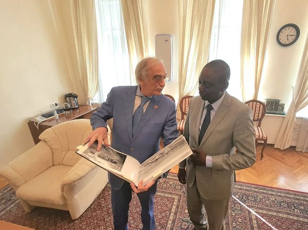 Полад Бюльбюль оглы встретился с послом Судана в России (ФОТО)
