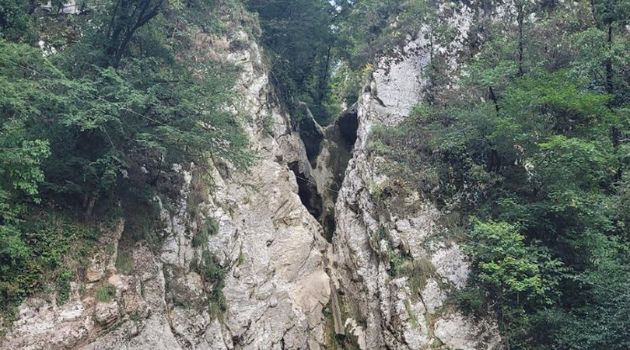 Засуха снова лишила воды Агурские водопады