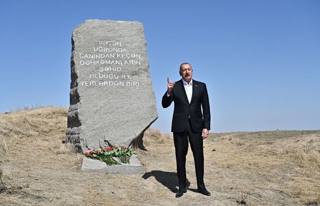 Ильхам и Мехрибан Алиевы посетили Физулинский район