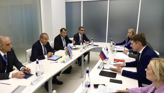 Министры экономики России и Азербайджана обсудили МТК "Север-Юг"