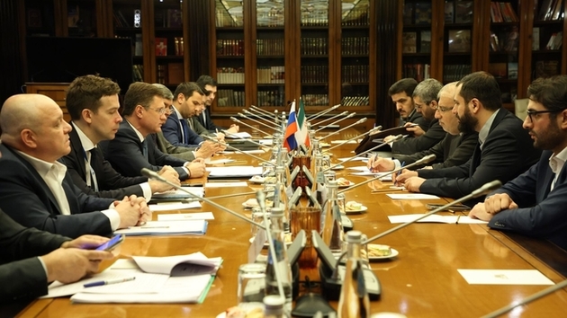 Новак и иранский министр обсудили перспективы российско-иранского сотрудничества на рынке нефти и газа