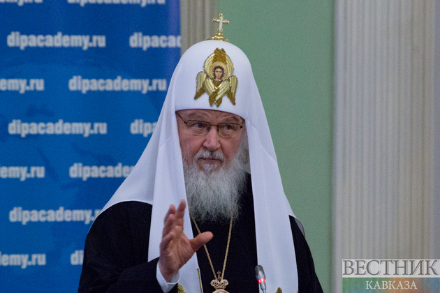 Патриарх Кирилл поздравил Путина с юбилеем