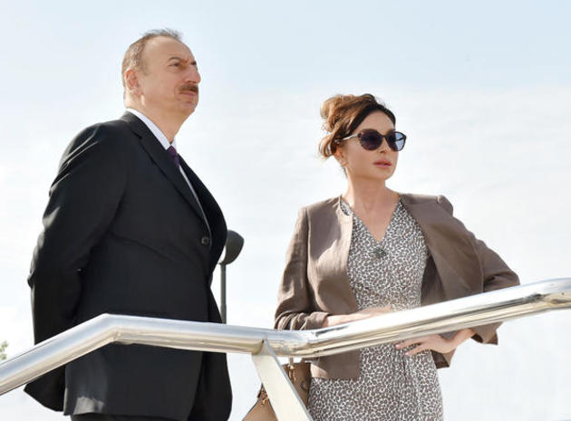Ильхам Алиев и Мехрибан Алиева посетили Джебраил и Губадлы