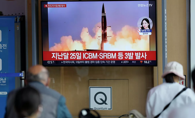 СМИ: КНДР снова запустила очередную баллистическую ракету