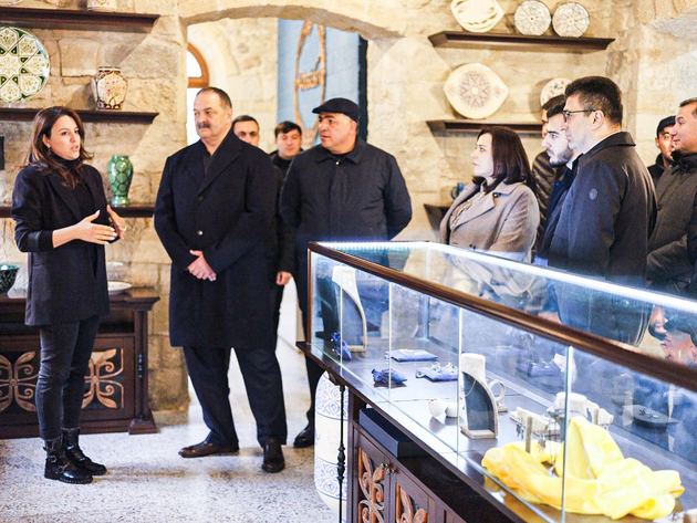 Меликов посетил Ичери Шехер в Баку
