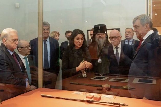 В Эрмитаже открылась выставка к 1100-летию крещения Алании