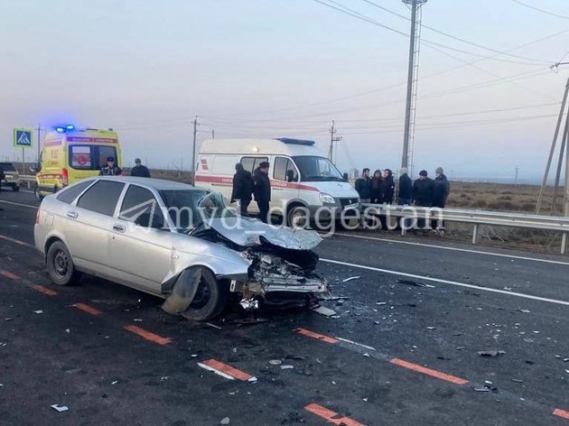 Один человек пострадал в ДТП со "скорой" в Дагестане