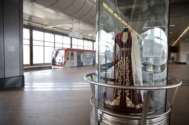 Выставка о Карачаево-Черкесии заработала в метро Москвы 