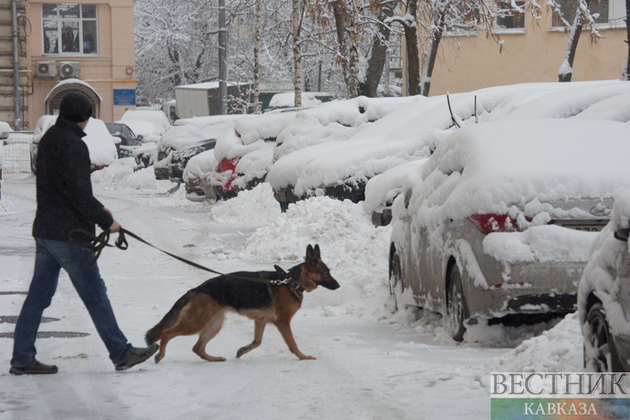 Снегопад закрыл часть крымских дорог