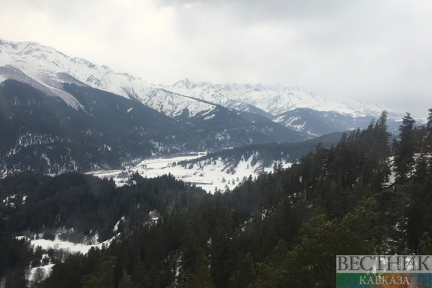 Снегопад закрыл Харибский перевал в Дагестане