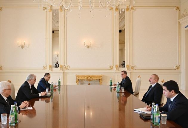 Президент Азербайджана встретился с Игорем Ховаевым