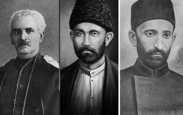 Три азербайджанских литературных классика XIX столетия