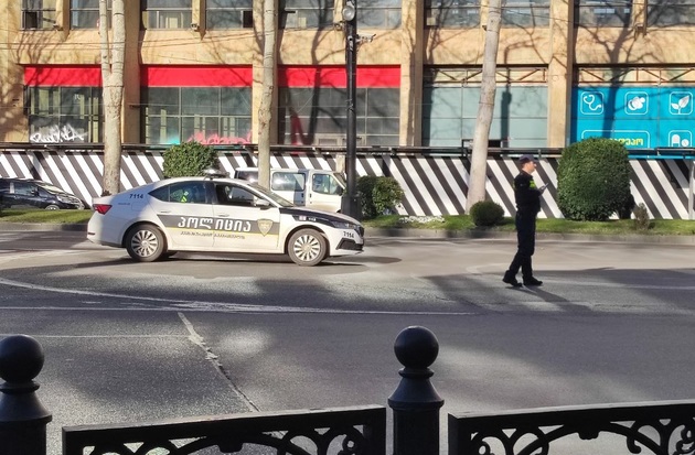 полиция в Тбилиси