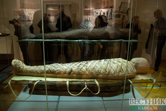 Мумия египтянина, жившего примерно во II веке до н.э.