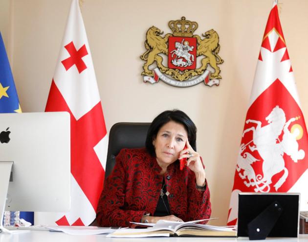 «Мечта» призвала Зурабишвили не идти против грузинского общества