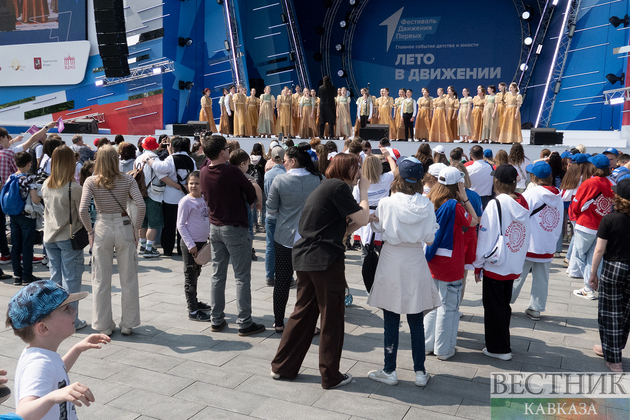 День защиты детей отмечают фестивалем Движения первых в Москве