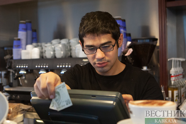 В кафе в Стамбуле