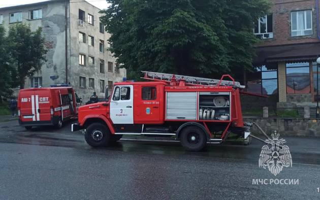 Дым без огня: сауна скрытно горела во Владикавказе