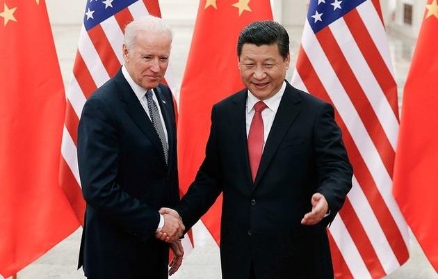Президент США Джо Байден и председатель Китая Си Цзиньпин