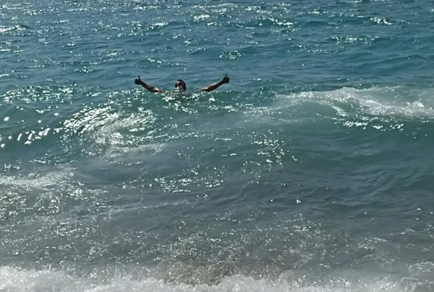 Черное море в Гагре