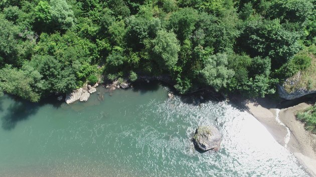 Тело туриста нашли в реке Белая в Адыгее