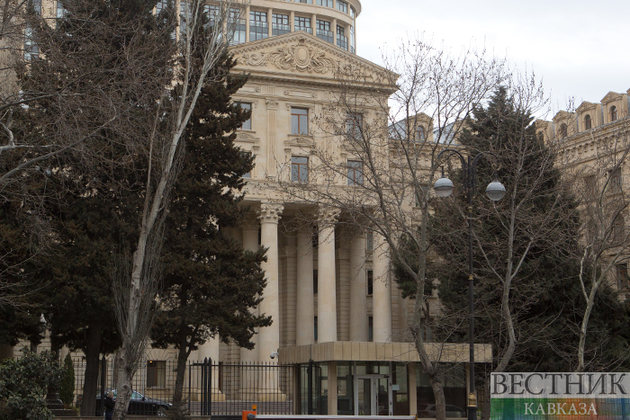 Здание МИД в Баку