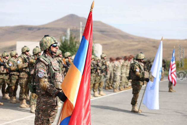 Совместные учения с США официально открылись в Армении