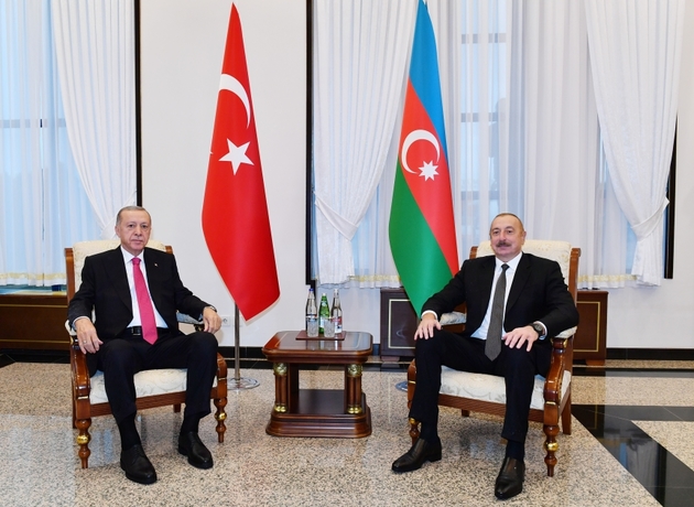 Президенты Турции и Азербайджана начали переговоры в Нахчыване