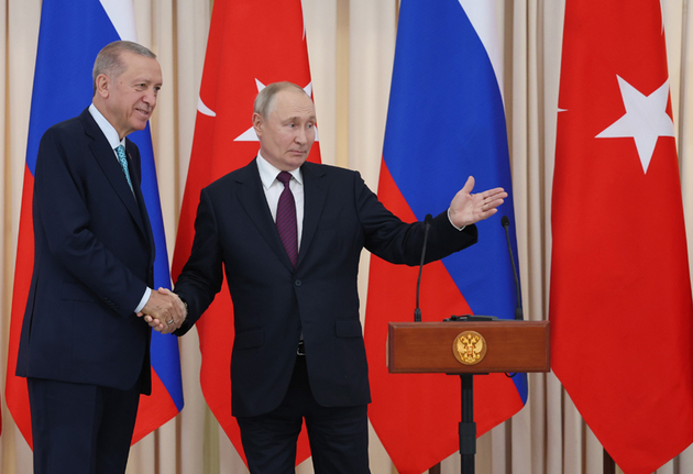 Путин поддержал Эрдогана в палестинском вопросе