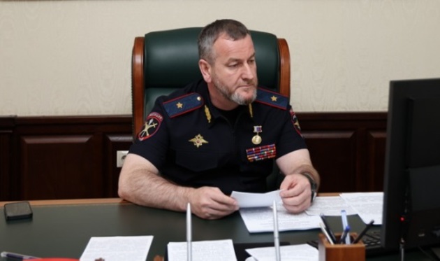 Министр внутренних дел Чечни Аслан Ирасханов