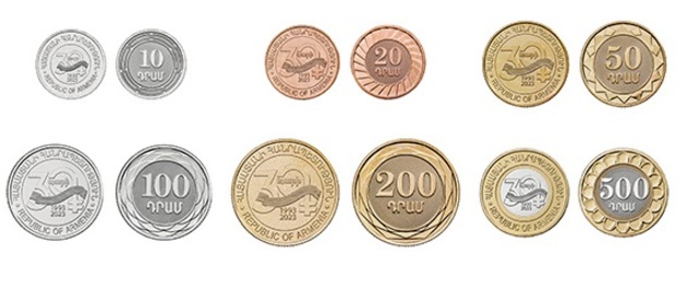 Новые монеты в Армении