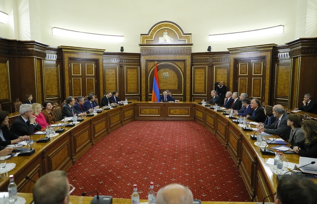 Встреча премьер-министра Армении и послов стран-членов Евросоюза