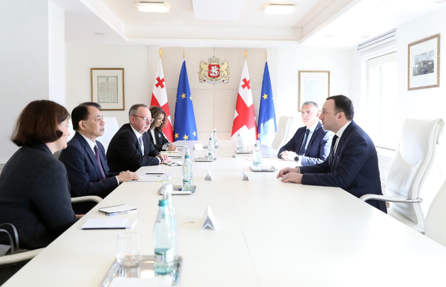 Встреча премьер-министра Грузии и главы Азиатского банка развития
