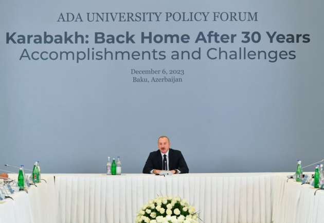 Ильхам Алиев: для жителей Карабаха будут созданы наилучшие условия жизни