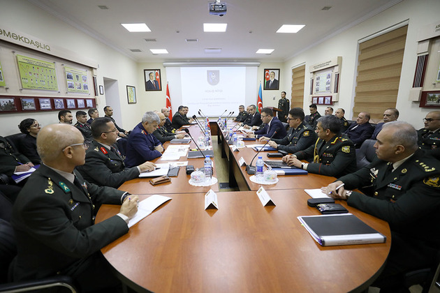 Заседание азербайджано-турецкого военного диалога высокого уровня в Баку