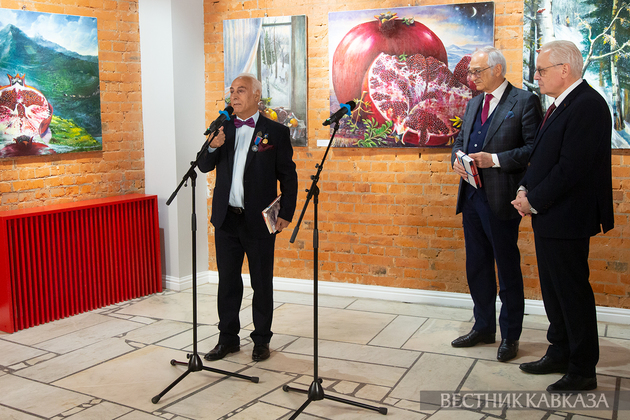 Открытие выставки “Сага о гранате” художника Аскера Мамедова