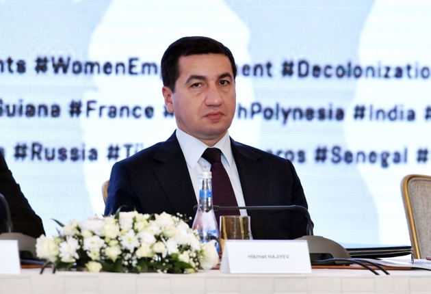 помощник президента Азербайджана - заведующий отделом по вопросам внешней политики Администрации президента Хикмет Гаджиев