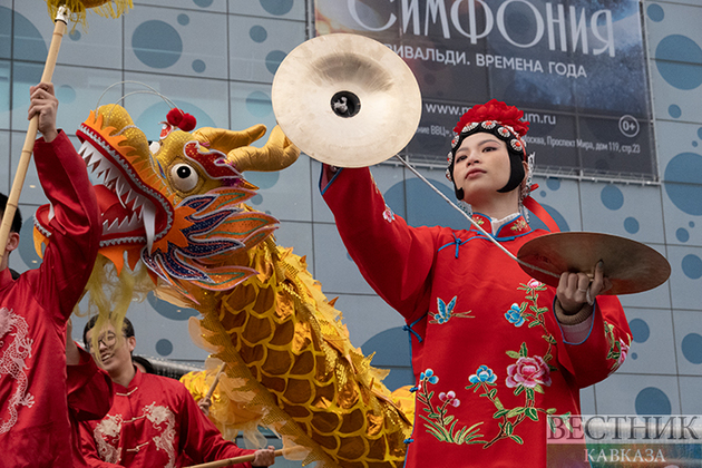 Встреча китайского Нового года на ВДНХ в Москве