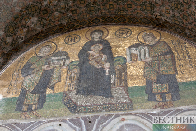 Мозаики в соборе Святой Софии