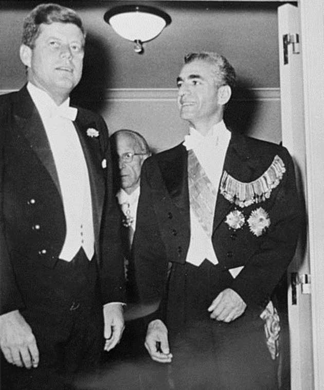 Джон Кеннеди и Мохаммад Реза Пехлеви