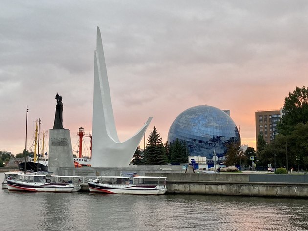 Музей океана в Калининграде готовится открыть шар "Планета океан"