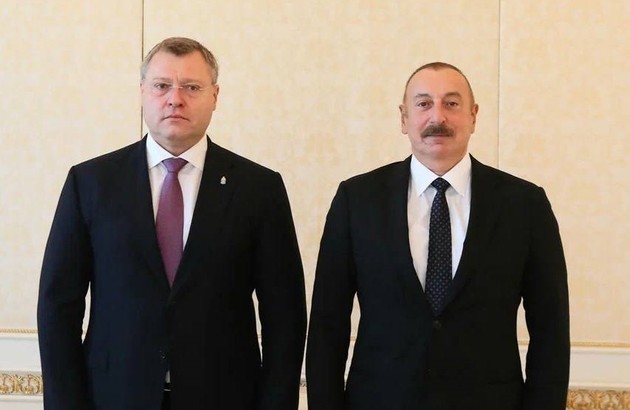 Ильхам Алиев и Игорь Бабушкин
