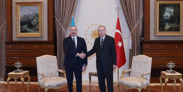 Алиев и Эрдоган встретились в Анкаре