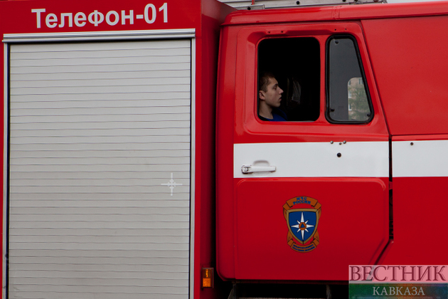 Более тысячи человек эвакуировали из горящего ТЦ во Владикавказе