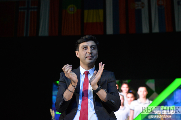 Фарид Гаибов: "Мы очень довольны первым днем Кубка мира по спортивной гимнастике в Баку"