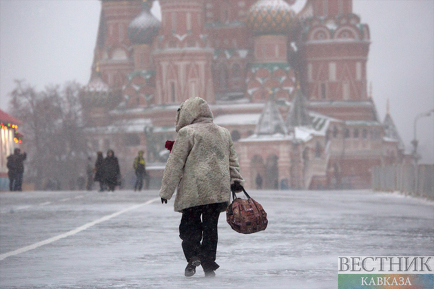 В Москву пришла сибирская зима
