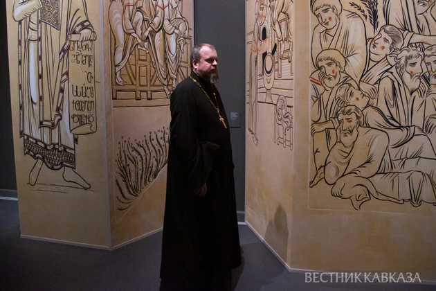 Выставка “Русская и грузинская средневековая живопись в наследии А. Н. Овчинникова“ в Третьяковской галерее на Крымском Валу