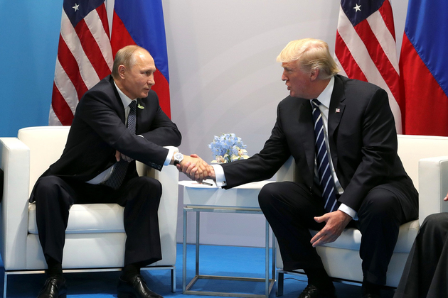 Ушаков: встреча Путина и Трампа запланирована на 7 июля