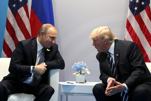 Трамп: я дважды спросил Путина о вмешательстве в выборы, и он сказал «нет»