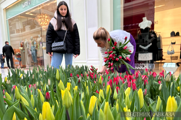 Продажа цветов в Петровском пассаже